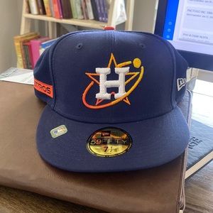 Astros Space City hat. Size 7 1/2